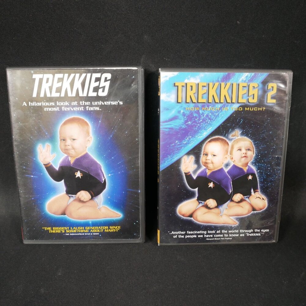 Trekkies & Trekkies 2 DVD Set - A Look At Star Trek Fandom Documentary
